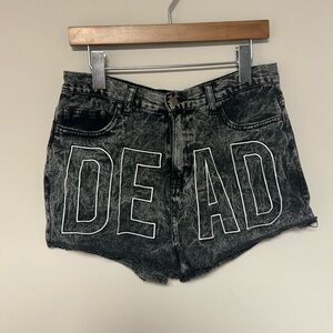 Drop Dead Shorts Size 12